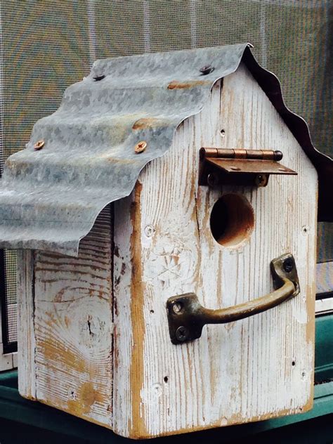 metal used to cover bird houses|diy bird house roofing ideas.